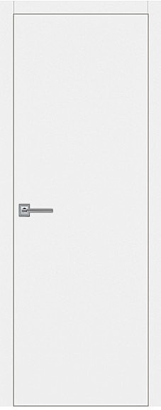 R-1 Белый софт\ 2000х600 без врезки, кромка черная