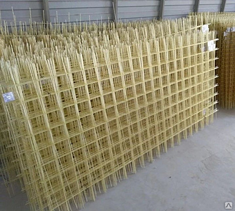 Сетка арматурная композитная 100х100 мм (2х1 м) d=2,5 мм