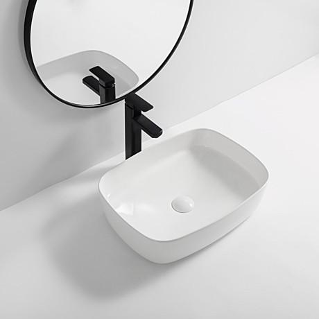 Раковина накладная ROYCE YETI, 495*370*135, белый