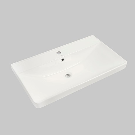 Раковина встраиваемая ROYCE Valerie, 800*480*190, белый