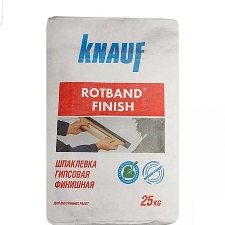 Шпаклевка гипсовая финишная Knauf Rotband Finish, 25 кг