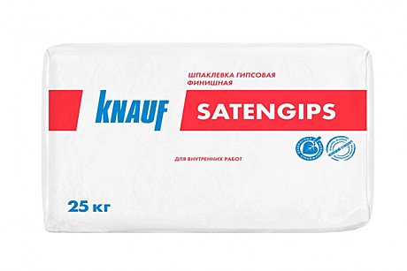 Шпаклевка гипсовая Knauf Satengips, 25 кг