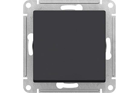 Переключатель Atlasdesign SE ATN001061, 1 клавиша, б/инд, 10А, IP20, карбон
