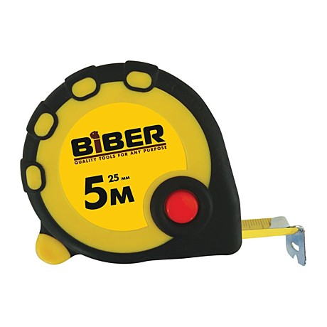 Рулетка Biber 40093 Standart 5 м/25 мм